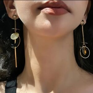 18 Karat Gold Plated Earring